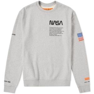 Heron Preston x NASA sweatshirt - Melange Grey